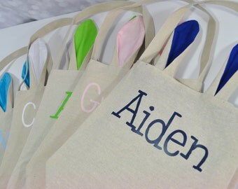 Personalized Easter Tote