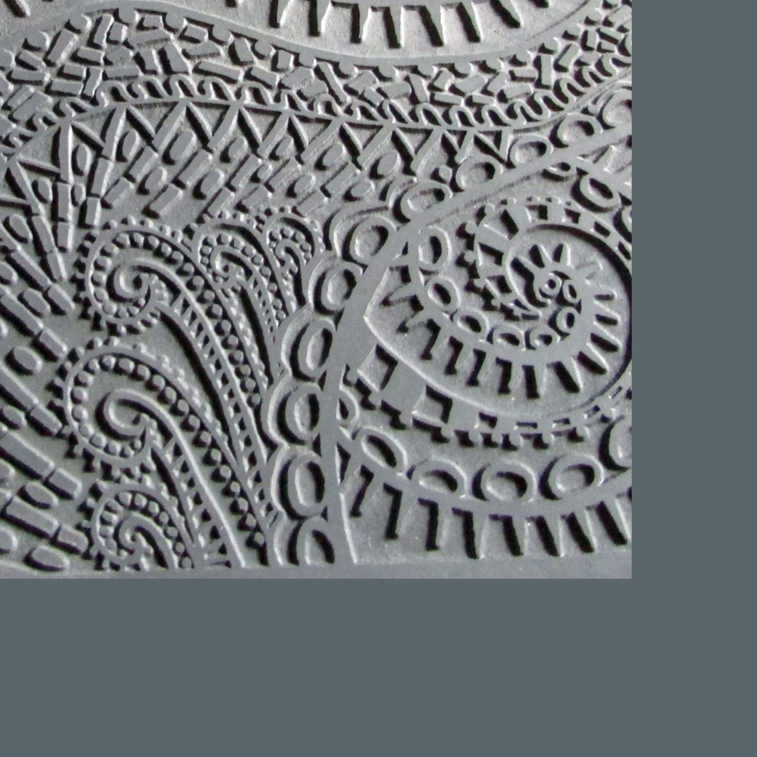 Texture Plate for Metal Clay / Polymer clay