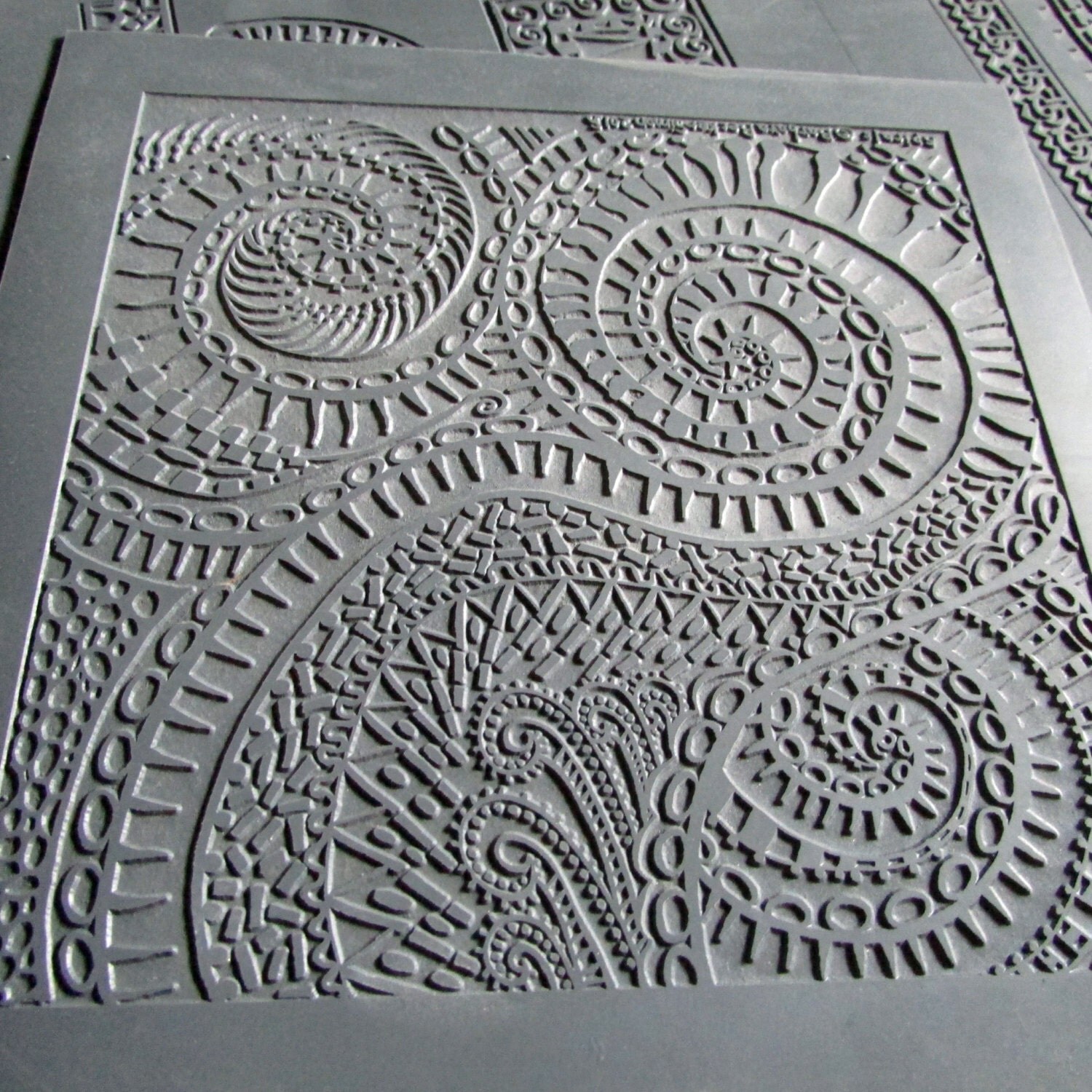 Texture Plate for Metal Clay / Polymer clay