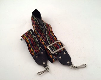 Vintage Bobby Lee Style Cotton Camera Strap