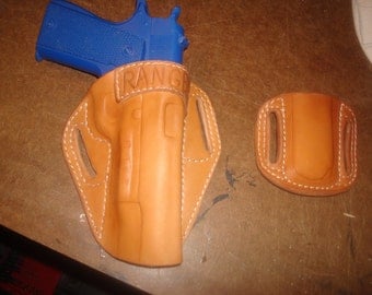 Custom Holster/Mag Pouch Railed 1911