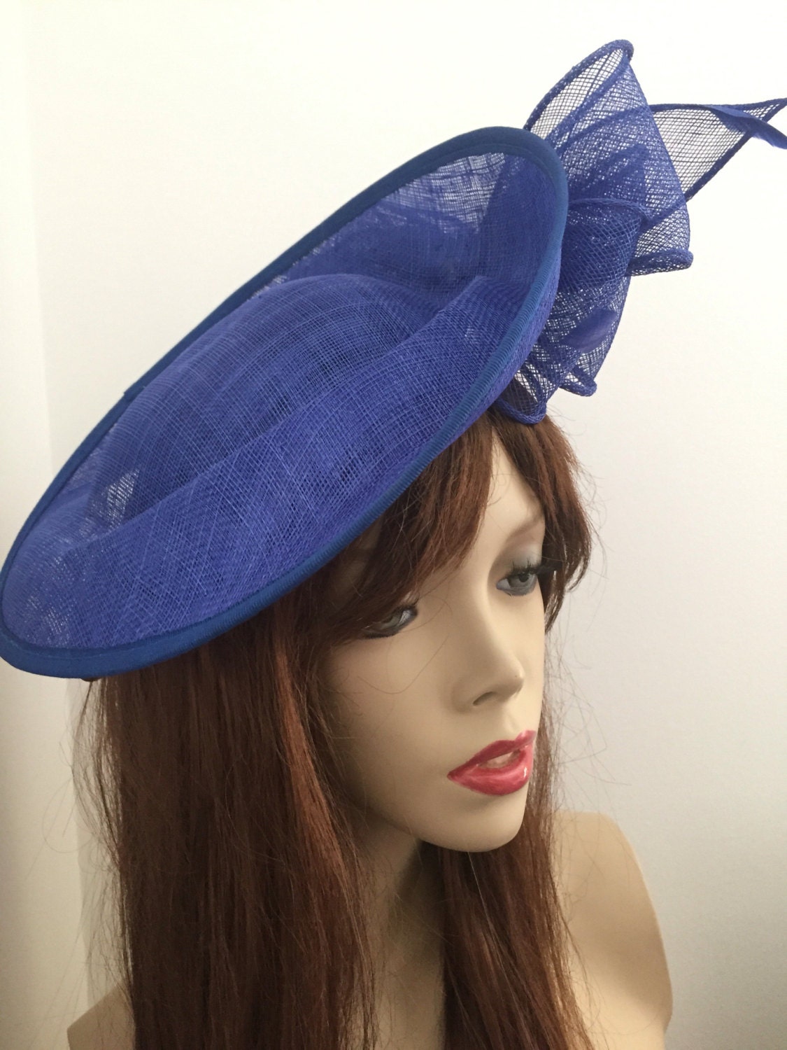 cobalt blue fascinator