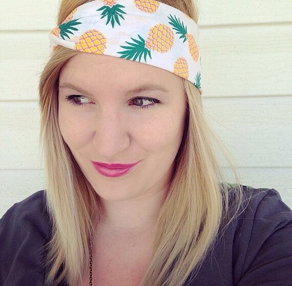 Items similar to Pineapple Headwrap on Etsy