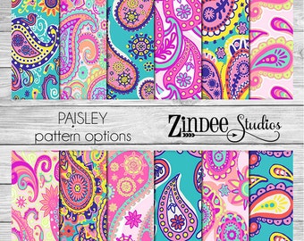Patterned vinyl, paisley printed vinyl, adhesive vinyl, heat transfer vinyl, pattern heat transfer, printed HTV or ADHESIVE or GLITTER lily