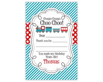 Farm Thank You Card Barn Animals Pig Chicken Sheep and