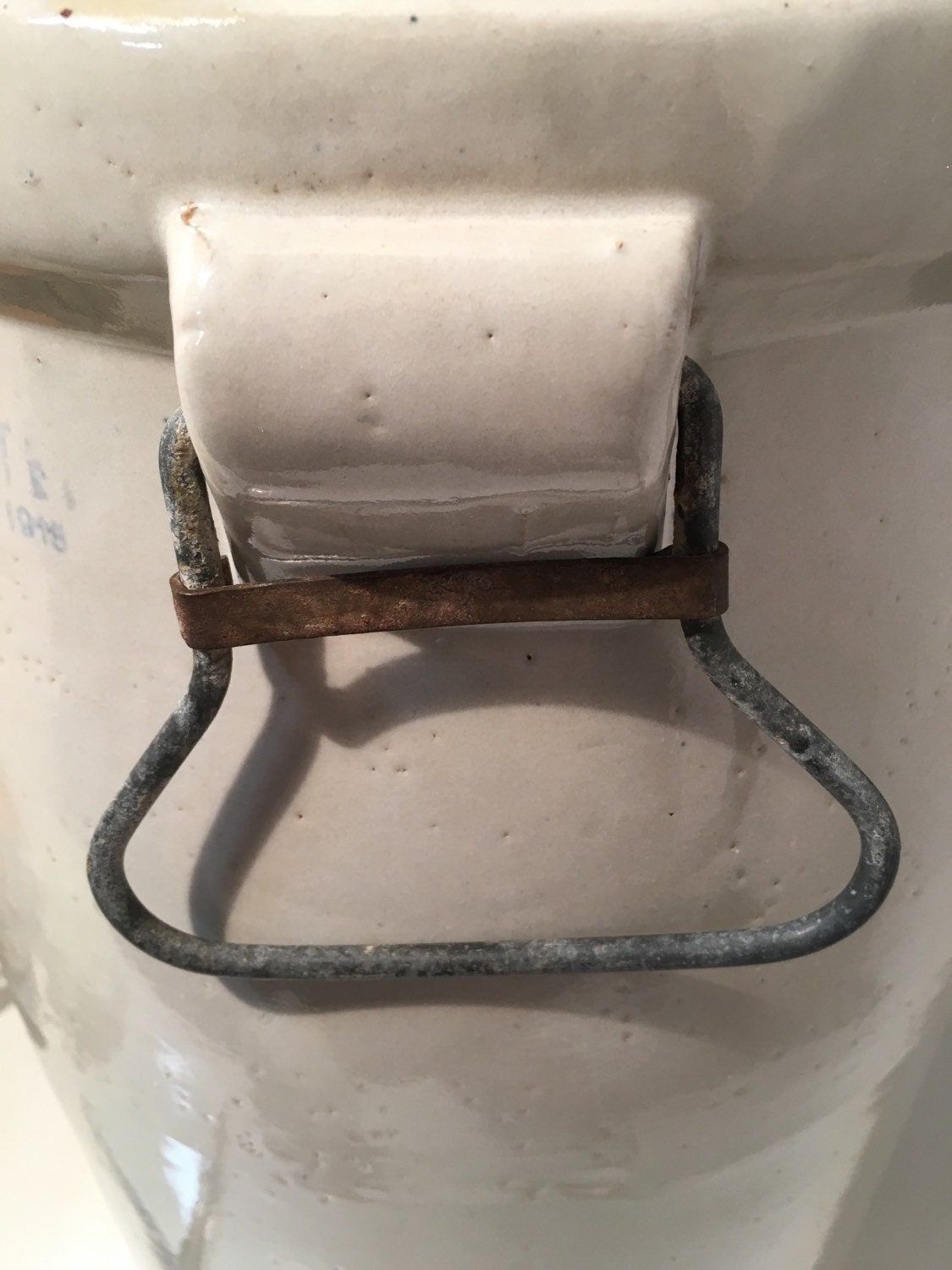 Antique Extra Larde Red Wing Butter Churn 1915 Signed 4 Gallon