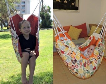 baby hammock swing, kids swing, wild animals, red, hanging cradle, baby hammock, baby girl nursery
