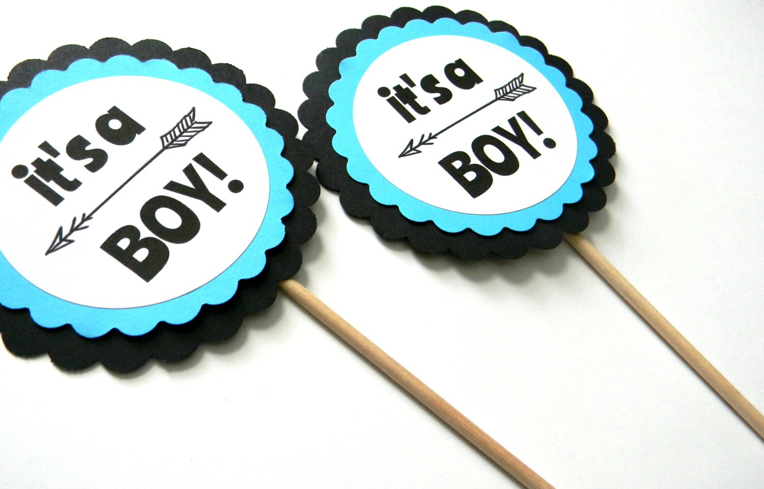6 Arrow Boy Centerpieces It's a Boy Table Decor Baby