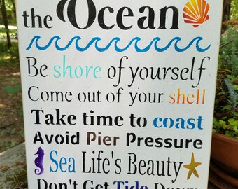 Unique advice from ocean related items | Etsy