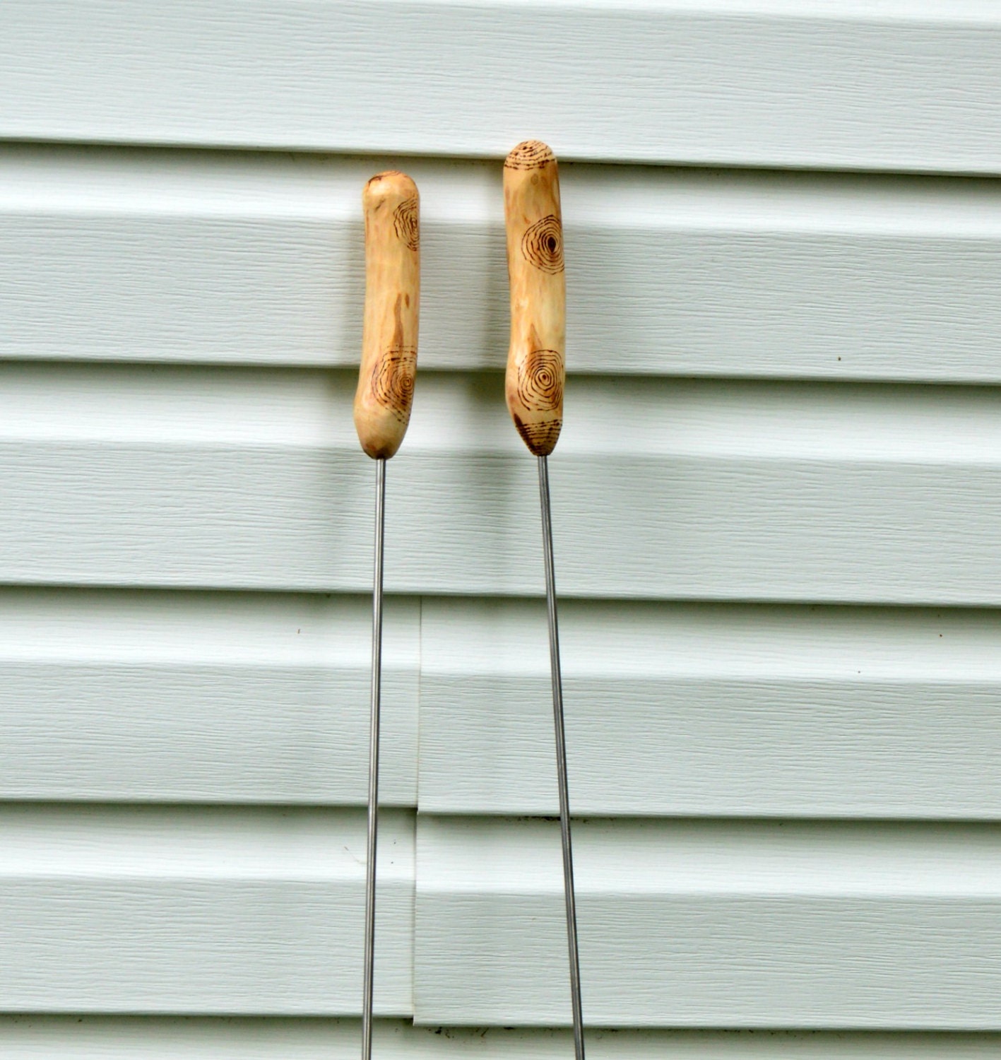 Hot Dog Stick Set of Two Roasting Sticks Marshmallow