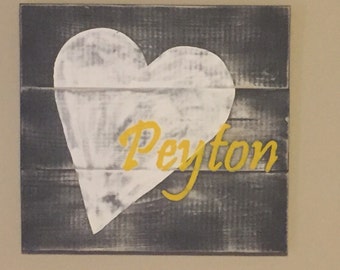 Personalized name signs