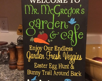 Mr mcgregor | Etsy