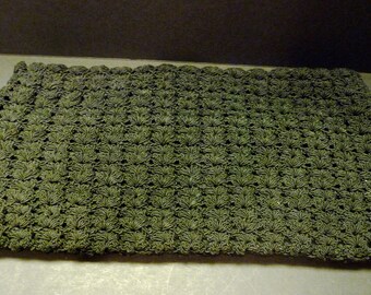 3.00 SALE ~ Large Knot Clutch Black Purse