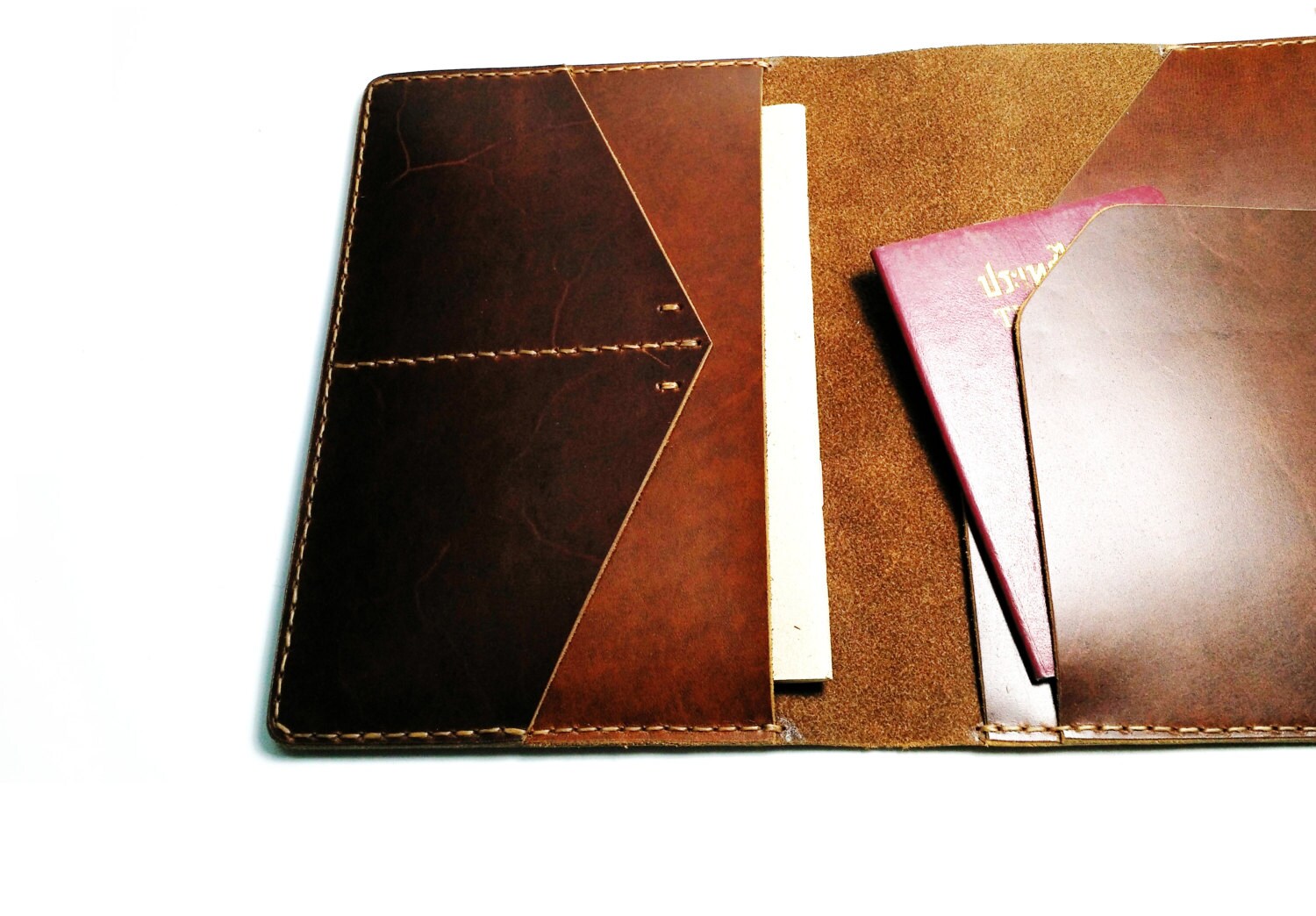 A5 Cover Leather Notebook CoverNotebook WalletNotebook