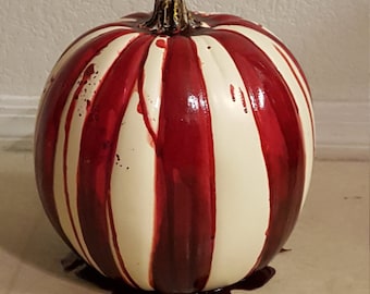 American Horror Story FREAK SHOW Pumpkin spooky Halloween bloody circus Jack-o-lantern holiday carnival decoration