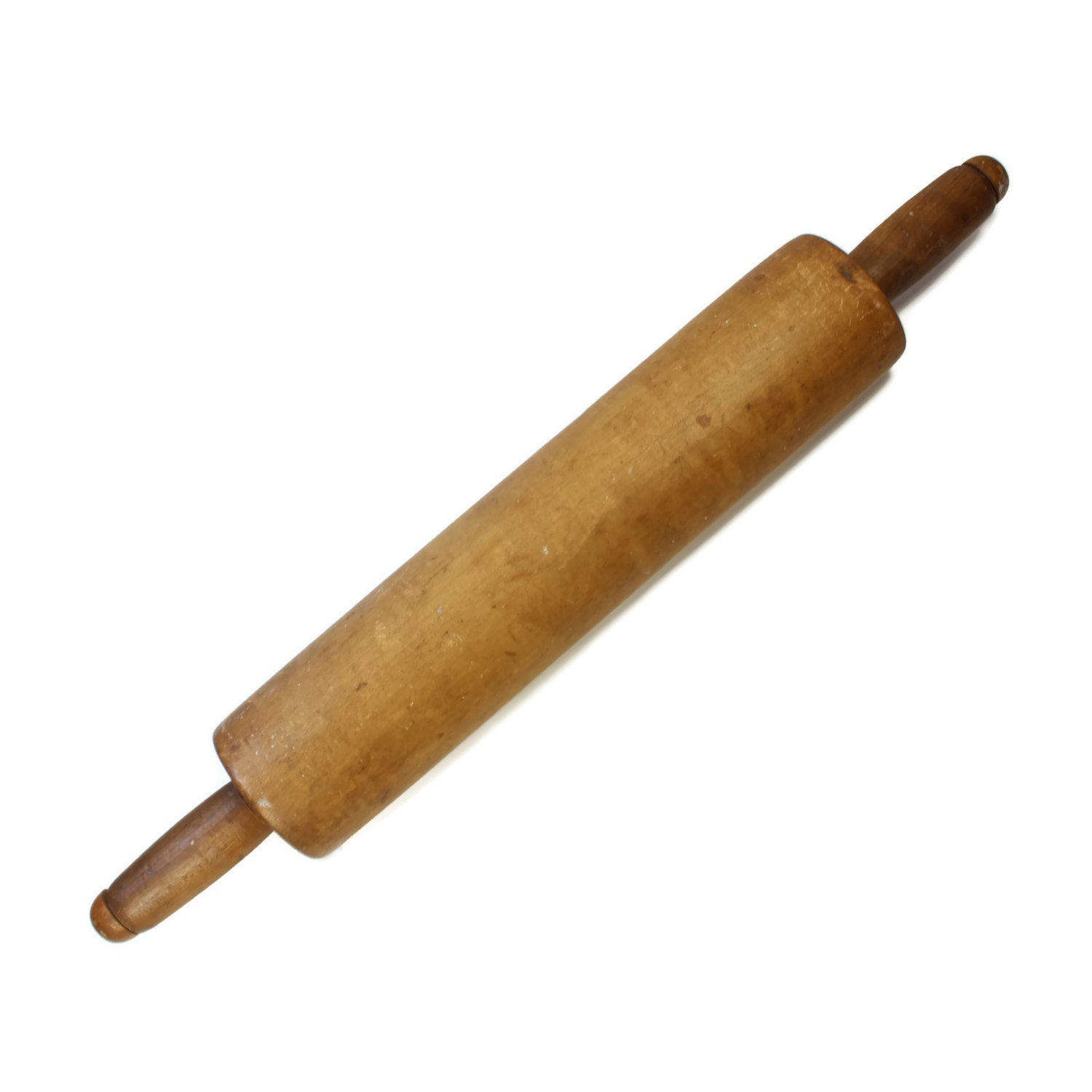 1930s Rolling Pin Baking Vintage Baker's Tool Wooden Rolling Pin