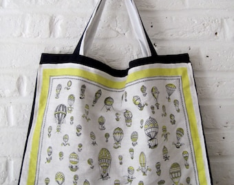 Handmade Recycled Hot Air Balloon Bag