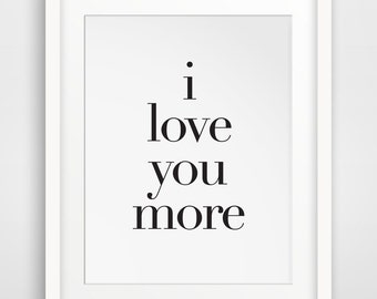 Love You More Wall Art love you more sign | etsy Love You More Wall Art love you more sign | etsy