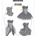 B6338 Butterick, Making History, Curved-Hem Corsets and Skirts, Steampunk, Victorian, historical patterns, cosplay, edwardian