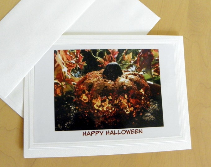 HALLOWEEN Photo Greeting Card created by the photographic art of Pam Ponsart of Pam's Fab Photos