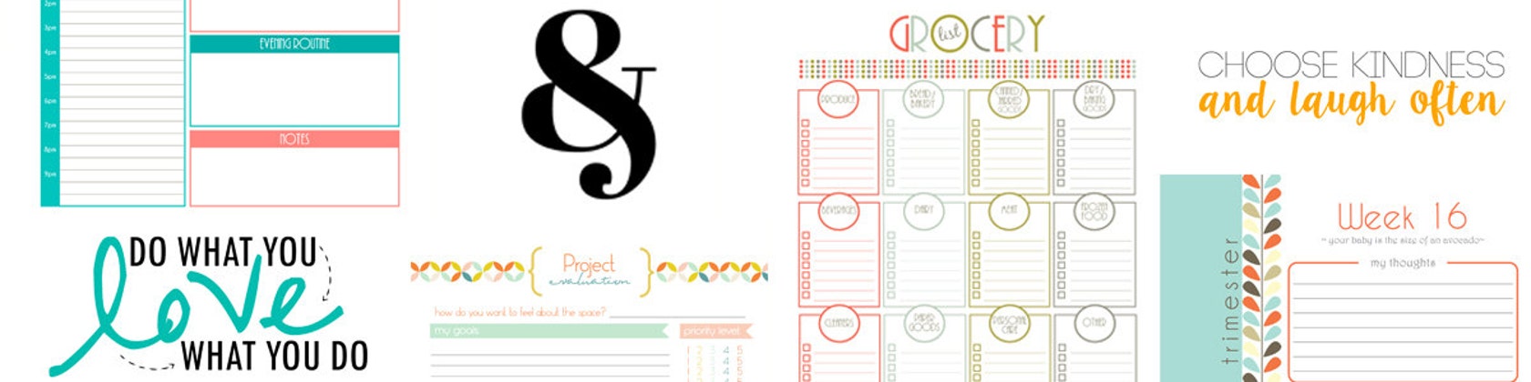 printable planners to make your life a by BreezyOrganization