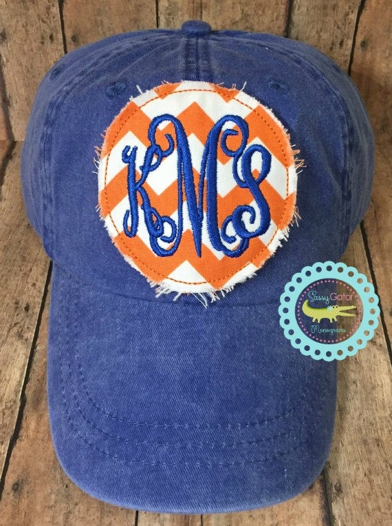 Monogrammed Baseball Hat-Ladies Hat-Monogrammed