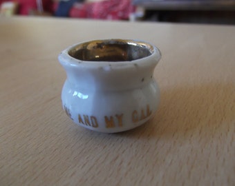 antique miniature po / potty