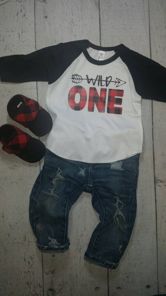 wild one buffalo plaid shirt