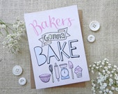 Bakers Gonna Bake- hand d...