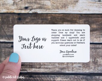 120 Custom Care Cards Custom Care by SaddleHillStudios on Etsy