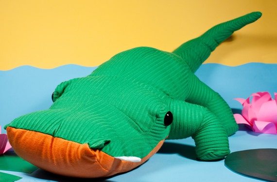 alligator stuffed animal pattern