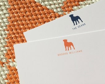 Lab Stationary - Labrador Retriever Stationery Set of 20 Flat Note Cards