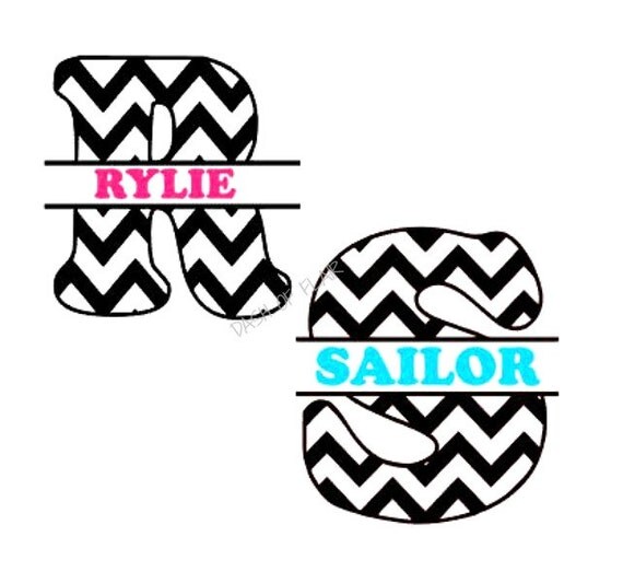 Download Monogram Decal for Yeti Name Decal for Yeti Car by DashofFlair