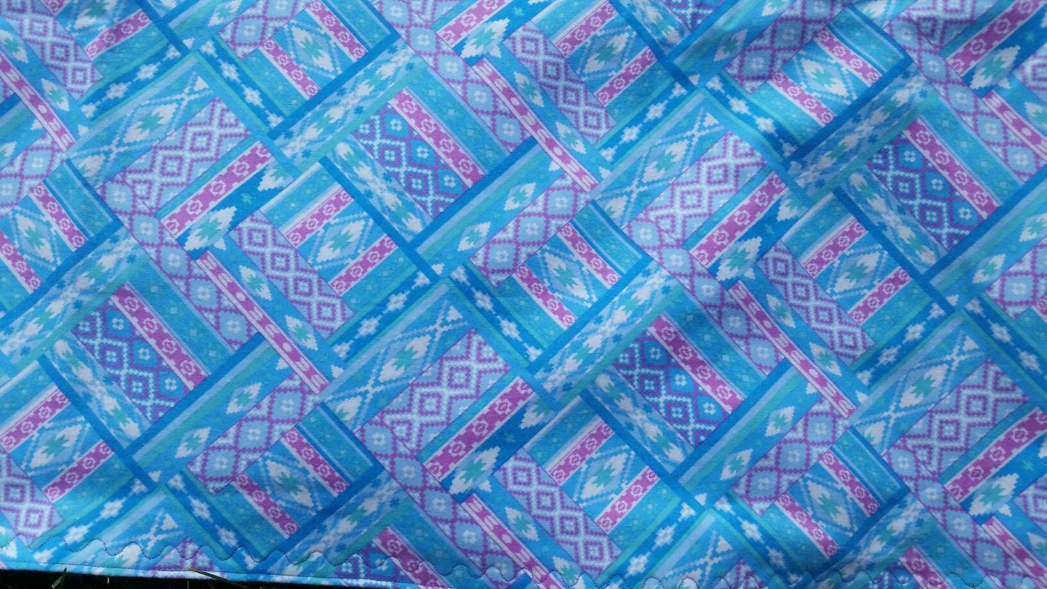 Aztec Blanket Tribal Blanket Handmade Baby Blanket Baby