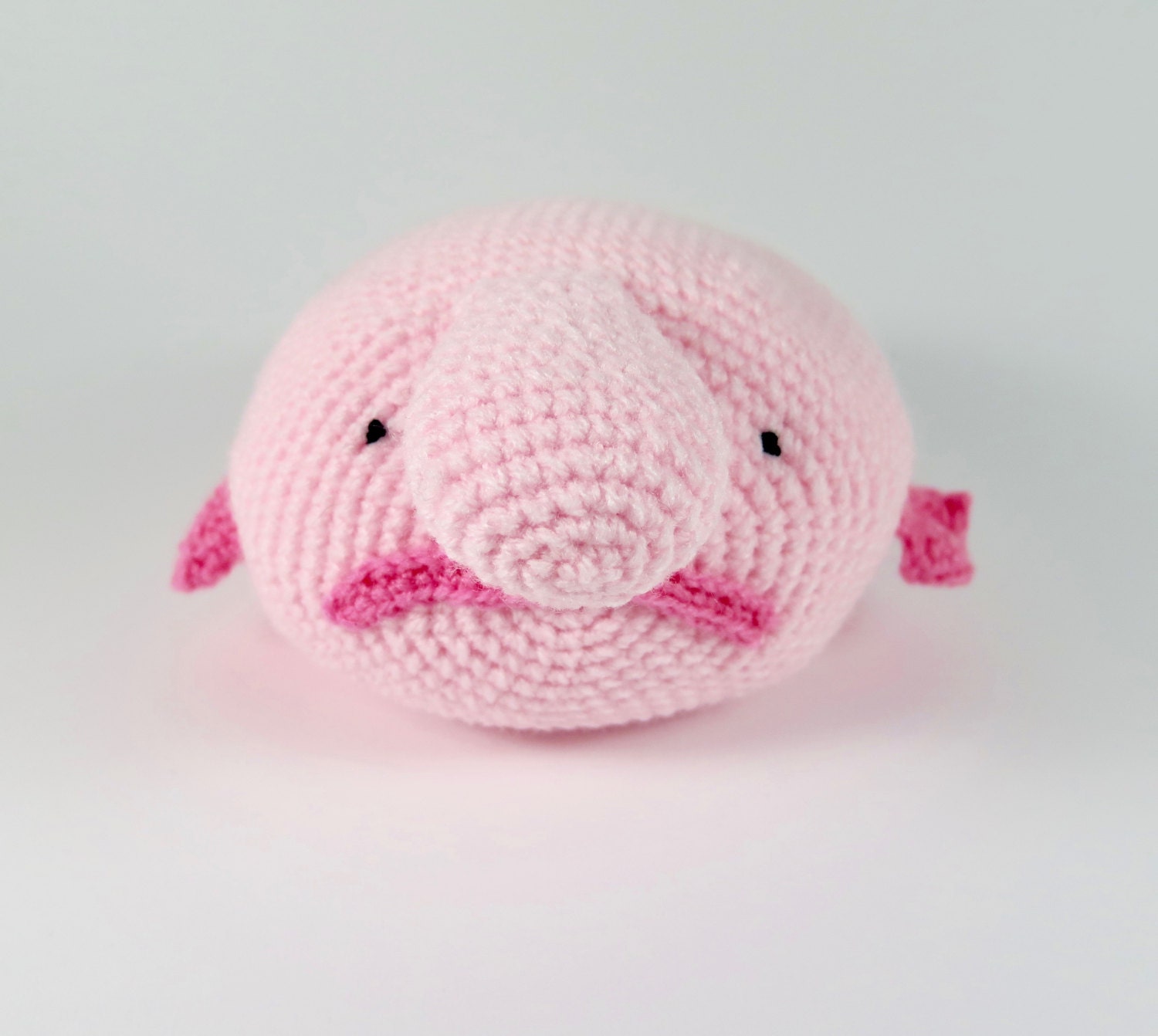 Bertha the Blobfish Amigurumi Crochet DIGITAL PATTERN