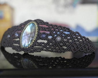 Labradorite bracelet