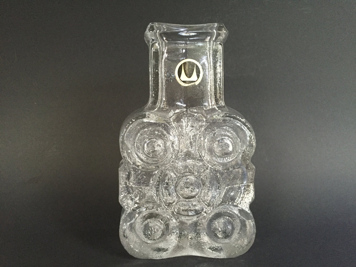 Walther Glas on the Rocks Vase . The original one. Clear