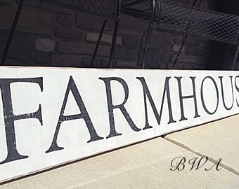 Farmhouse Sign / Farmhouse Decor / French Country Kitchen / Large Farmhouse Kitchen/ Farmhouse sign/ Rustic signs