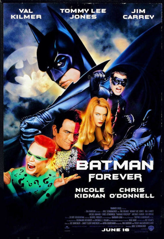 batman forever movie posters