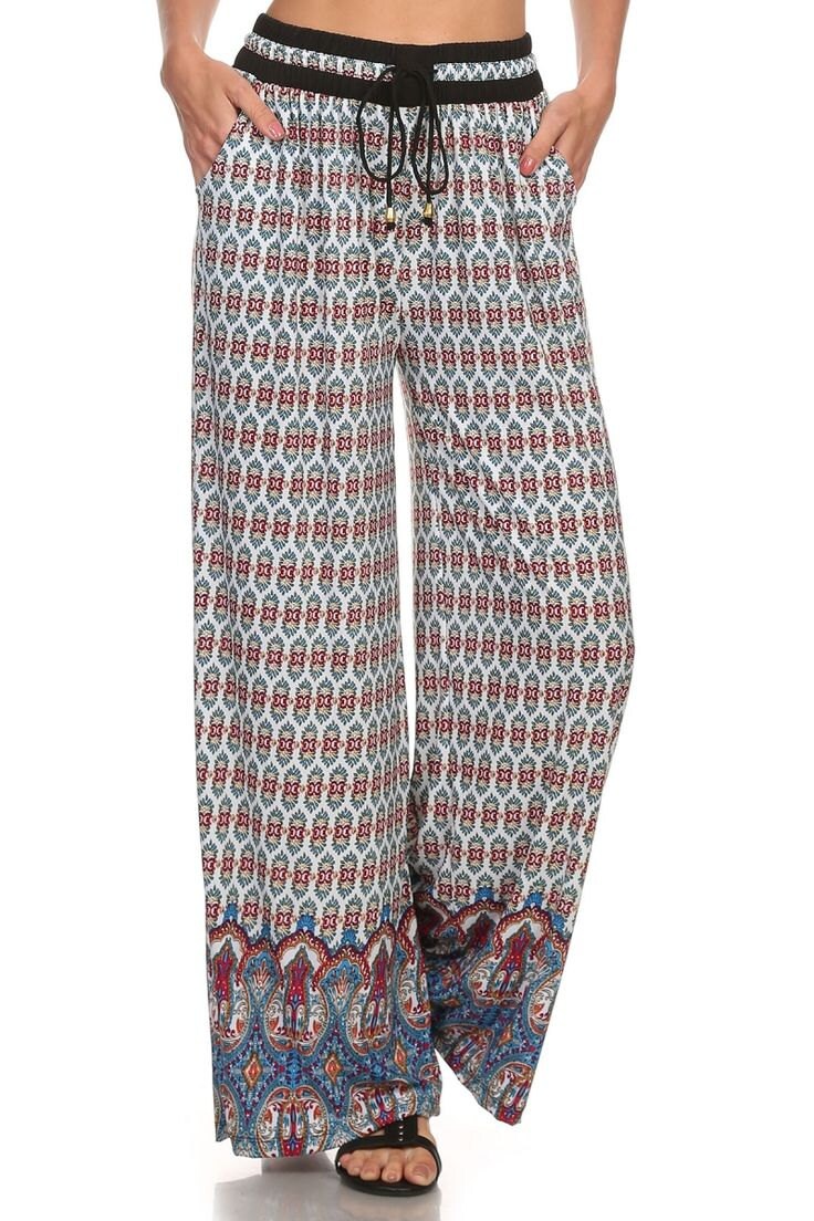 Lucero palazzo pants wide leg pants harem pants loose