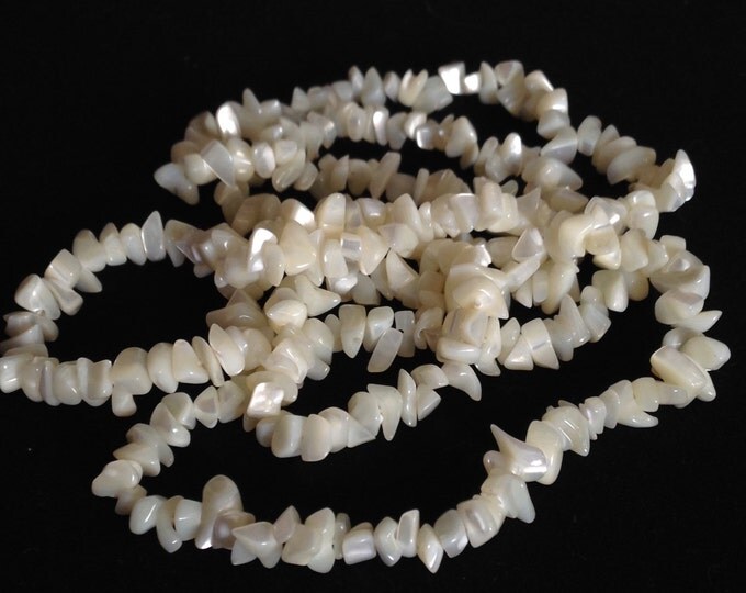 Storewide 25% Off SALE Vintage Milky Cream Polished Coral Rock Style Handcrafted Infinity Necklace Featuring Intricate Layered Design