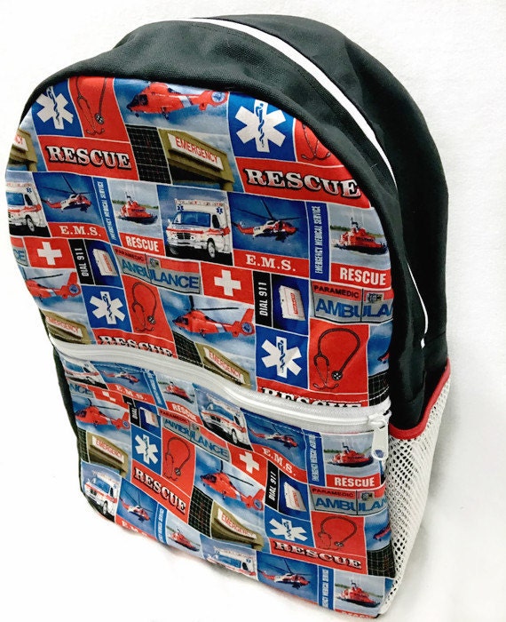 Items similar to EMS Backpack EMT Backpack Gear Bag Student