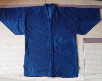 Items similar to Sakiori Sodenashi, vintage Japanese rag weave vest ...