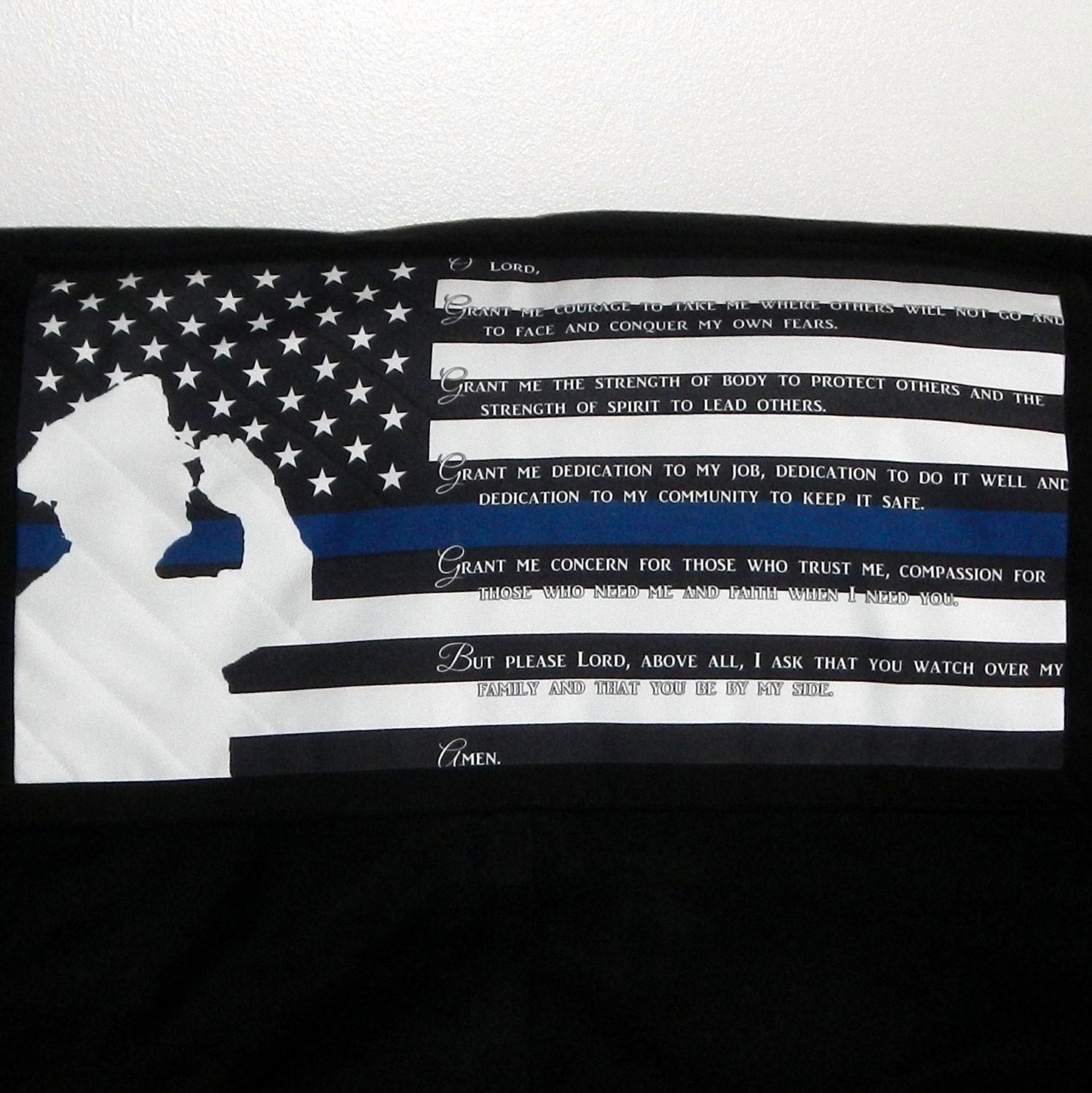 Throw Blanket The Thin Blue Line 3 Sizes 2 Styles