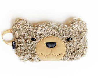 Bear sleep mask: sleep eye mask best mother's day gifts for her unique bridesmaid gifts going away gift for mom