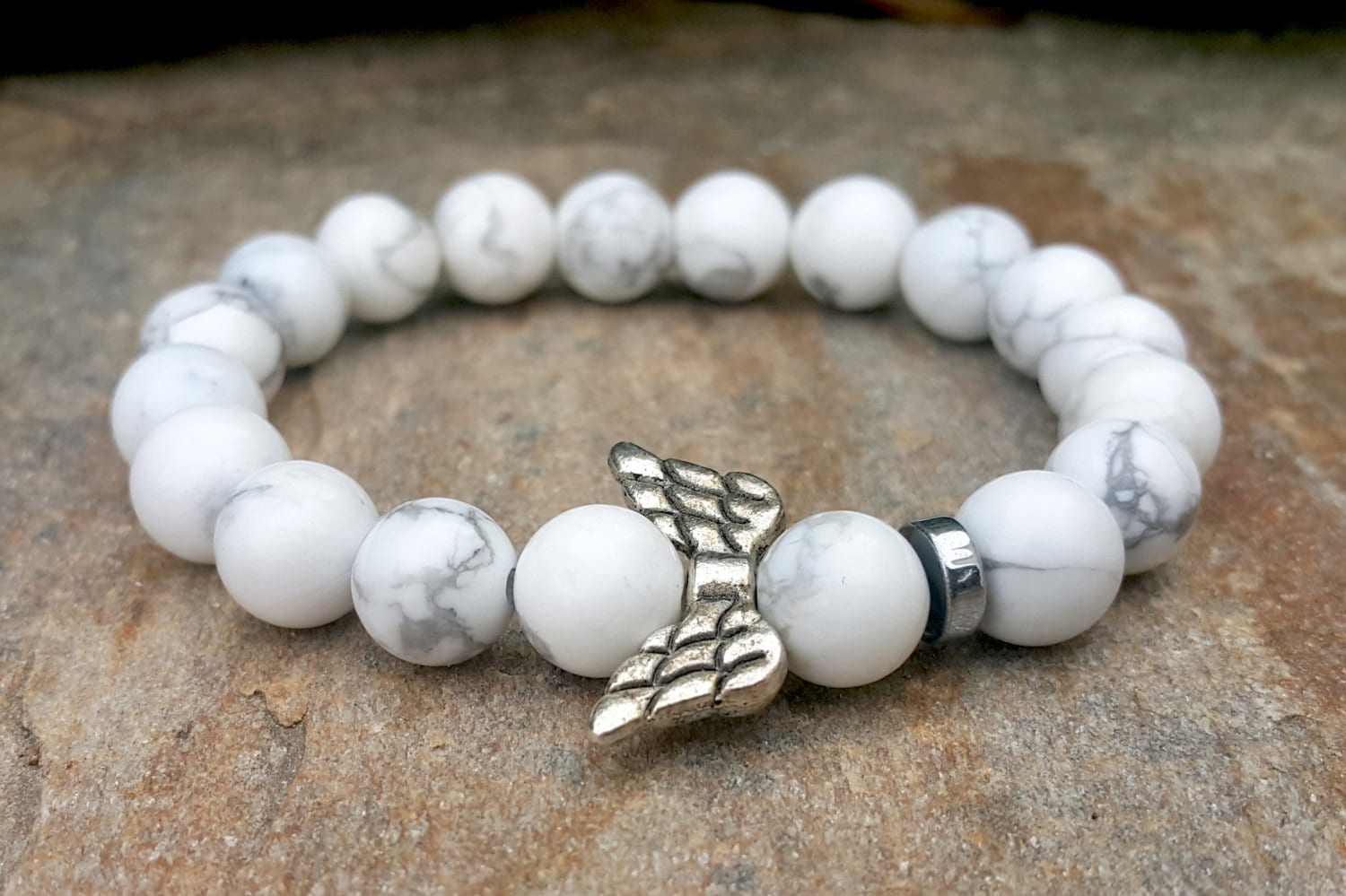 Angel Wing Beaded Women Bracelet Womens by Braceletshomme on Etsy