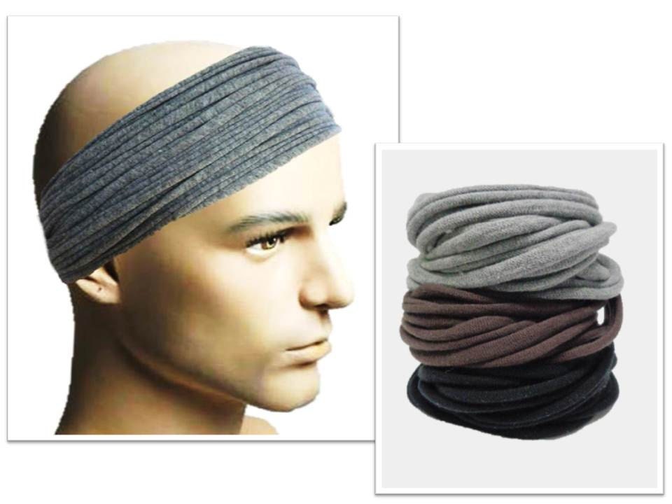 Men Headband Mens Hair Accessory Men Headwear Dreadlock Wrap