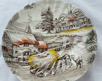 Yorkshire Staffordshire Ironstone Saucer