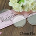 Glass Tube For Embroidery, Golden (1inch 2.50 cm ) main image 1