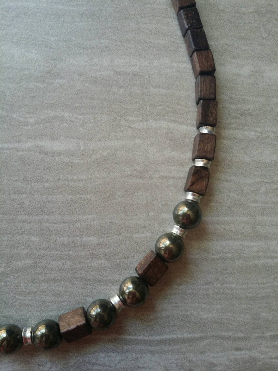 DIY Pyrite Necklace Kit